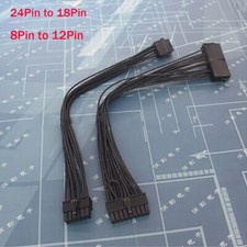 For HP Z440 Z640 ATX 24Pin to 18Pin  8pin to 12pin Adapter Power Supply Cable
