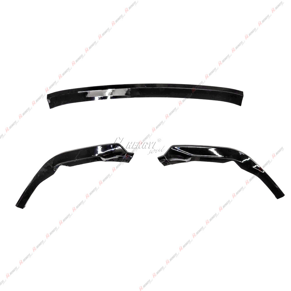 For 22-25 Subaru WRX ST-Style Gloss Black Front Lip+Side Skirts+Rear Diffuser