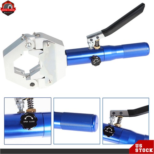 IG-71500 Crimping Tool A/C Hose Crimper Hydraulic Clamp A/C Set with 7 Die Set - Picture 8 of 12