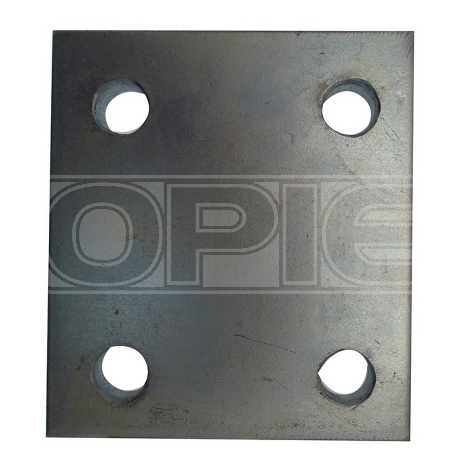 Mounting Point Drop Plate - 4 Hole - Zinc Plated - 3inch - Maypole 231