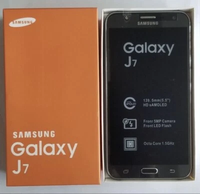 Brandneu 4G Dual SIM Samsung Galaxy J7 SM-J700 16GB Android Smartphone entsperren