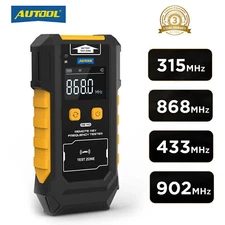 Remote Key Frequency Tester Key Fob Signal Detector W/ Button Battery Test 