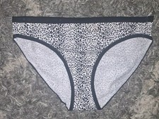 NeW Vs 2015 Cotton Logo Bikini Size Small Leopard