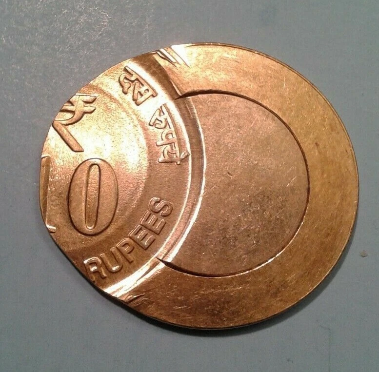 India 10 Rupees Error coin - Image 2 of 4
