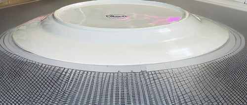 GIBSON DESIGNS GID109 Pink Rose Flowers Water Color Cottage Chic Dinner Plate - 第 5/10 張圖片