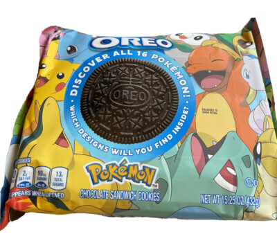 Rare Mew Cookie And Complete Pokémon Oreo Set!