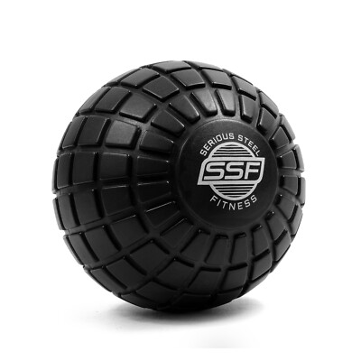 Serious Steel Fitness 5'' EVA Massage Ball - Deep Tissue Trigger Point Release