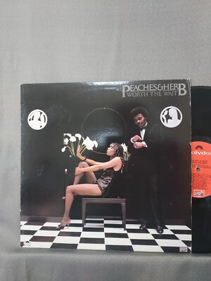 Peaches & Herb 1980 Worth The Wait, Vinyl-LP Excellent Condition Used