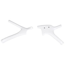 UFO Yamaha YZ 125 YZ 250 (1993-2001) YZ White Frame Guards MX - YA02859-046