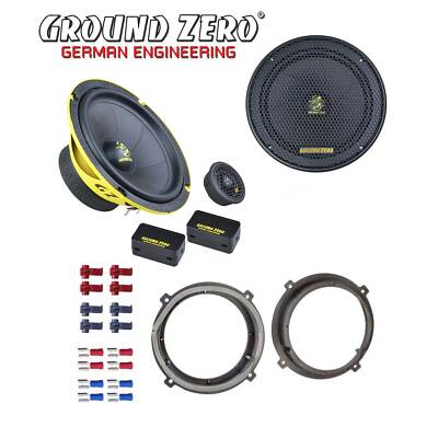 Ground Zero Auto SPL Lautsprecher System 16,5cm für Kia Sportage ab 2010