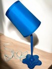 Intertek Desk Lamp Blue Spilling Pouring Paint Bucket Retro