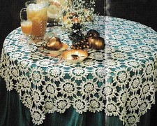 Morning Star Tablecloth - 56 x 64 - Size 10 C...