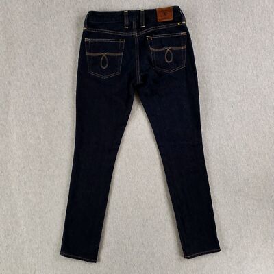 Lucky Brand 2/26 Lola Skinny Jeans Dark Wash USA MADE Quality Denim Excellent