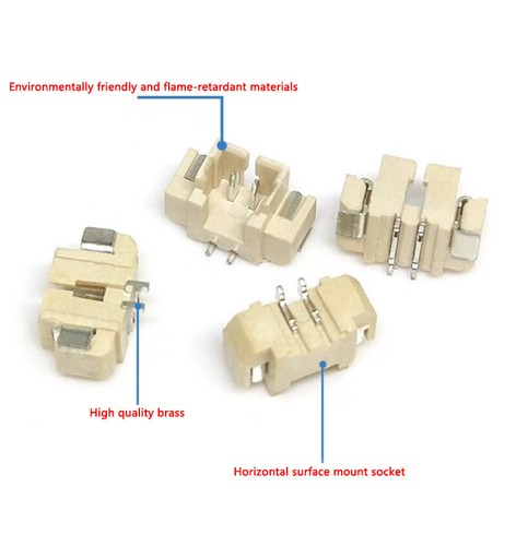 MX1.25MM Horizontal/Vertical SMD Sockets With/Without Cover 2P/3P/4P/5P/6P-16P - Picture 11 of 44