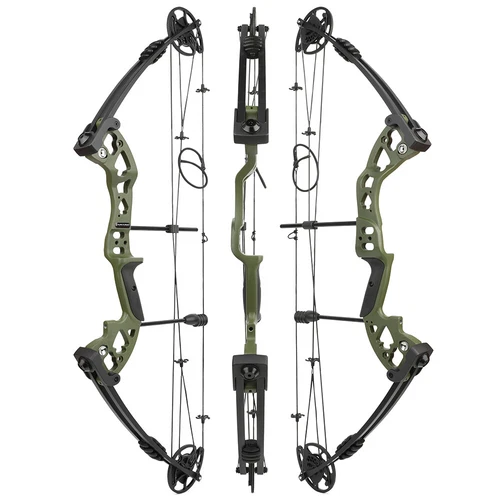 Adjustable 30-60lbs Compound Bow Set Archery Hunting Right Left Shooting Fishing - Picture 35 of 42