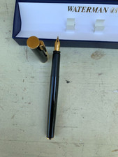 Duo De Stylos Waterman Ancien – Années 80/90 – Avec écrin – Occasion – Vendu En L'état
