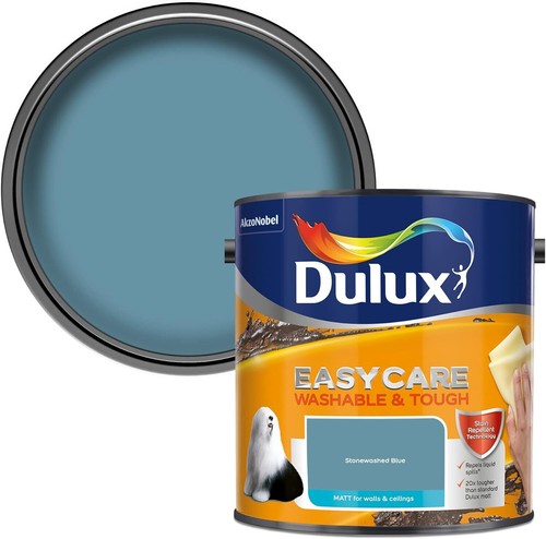 Dulux Entretien Facile Lavable & Dur Mat 2.5L Tout Couleurs - Picture 221 of 280