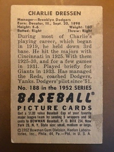 1952 Bowman Baseball Singles - Pick Your Card - Complete Your Set - High Numbers - Bild 181 von 320
