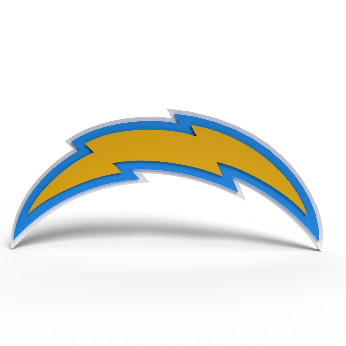 Chargers Yahoo Sports Denver Broncos NFL Los Angeles Chargers 3D