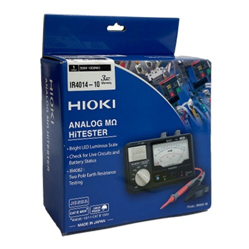 Hioki IR4014-10 Analog MΩ HiTester Insulation Resistance Hioki IR4014-10 Analog MΩ HiTester Insulation Resistance