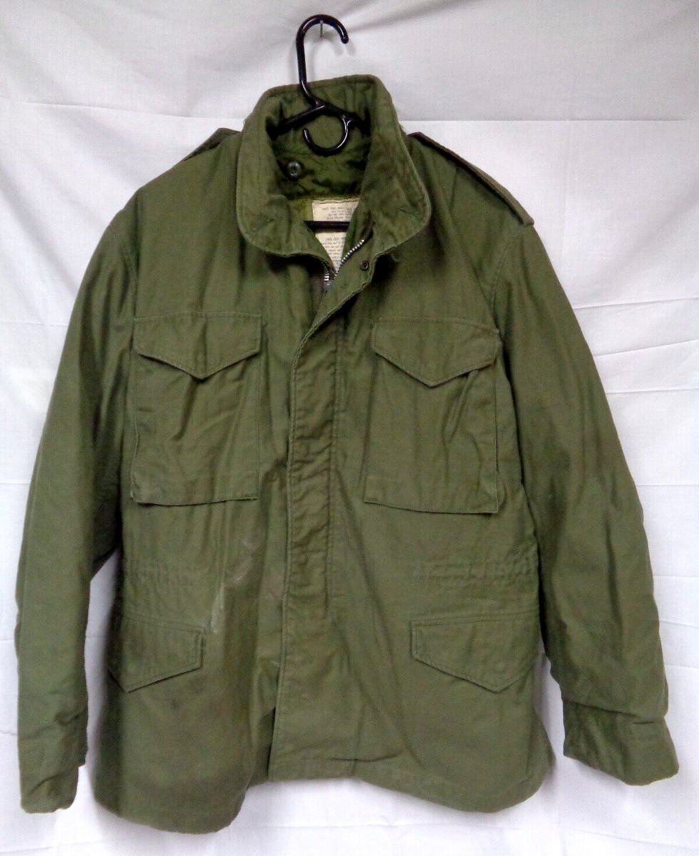Vietnam U.S. Military M-65 Field Coat Hood & Liner dsa-100-68-c