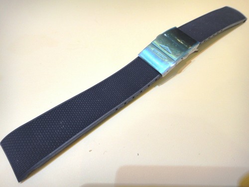 Genuine Ø41 Ø43 Longines HydroConquest L3 21mm L682 rubber strap band bracelet - Picture 14 of 21