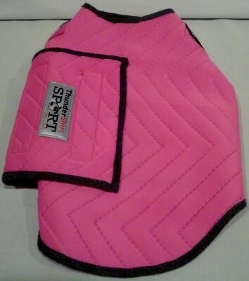 ThunderShirt for Dogs Anxiety Vest Fuchia X-Small