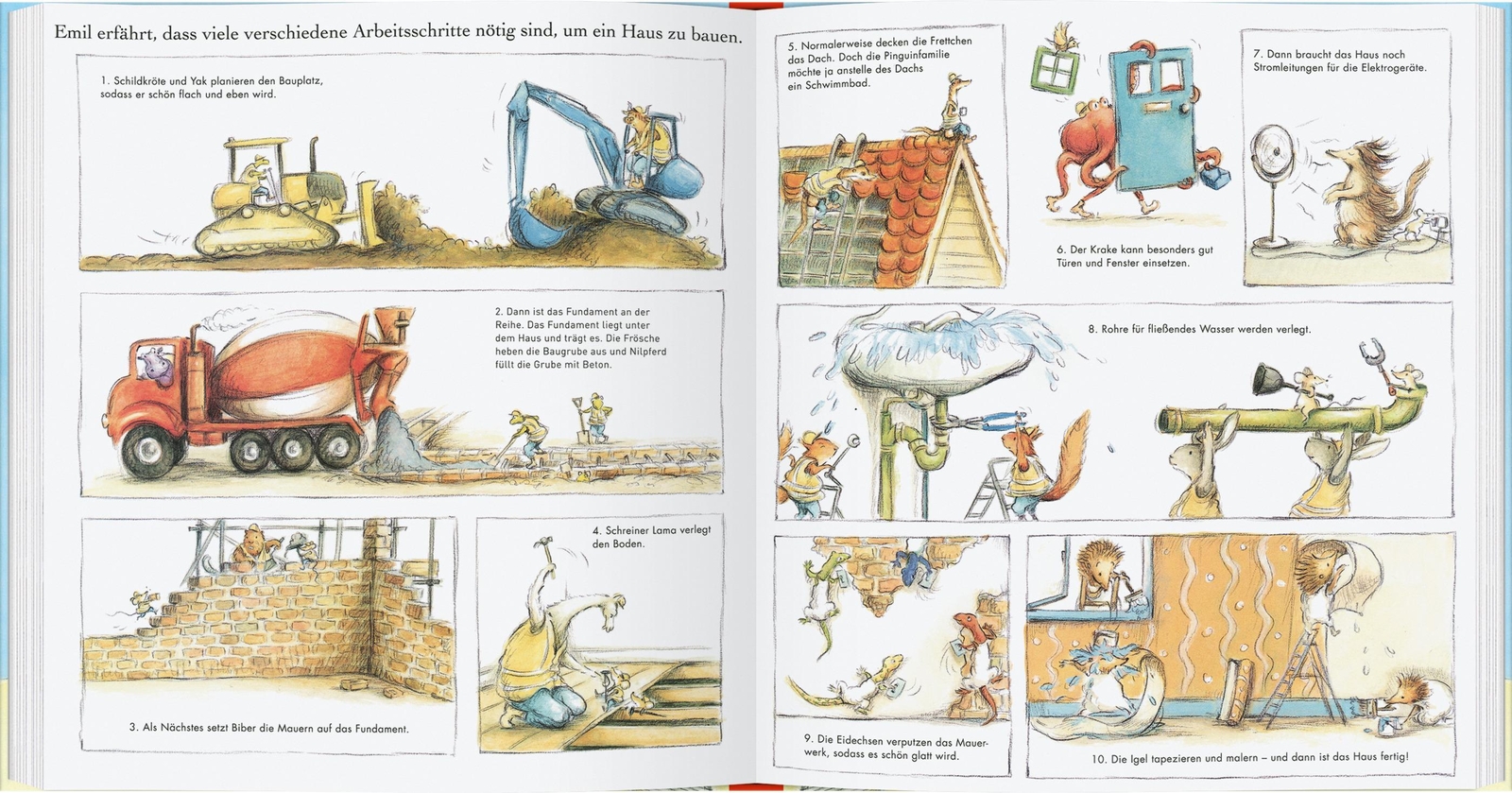 Thumbnail - Emil Auf Der Baustelle | Sharon Rentta | Deutsch | Buch | 32 S. | 2013