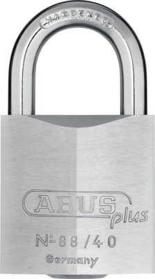 ABUS 88/40 KA 1216654 Padlock 7-Disc Plus Cylinder, Keyed Alike 1216654
