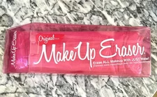 FULL SIZE/HOT PINK-The Original MAKE UP ERASER Makeup Remover Cloth-NEW in Pkg