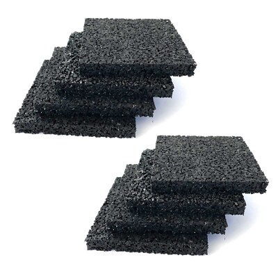 4x Antivibration Gummipads - Vibrationsdämpfer Für Waschmaschine & Trockner | 8x8cm