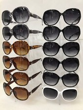 WY55 Women Plastic Fashion Sunglasses Wholesale 12 Pair