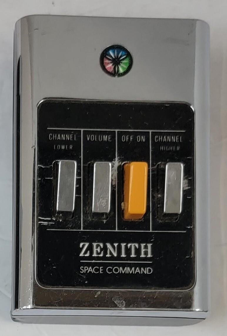 Zenith Space Command Tv Remote Control Vintage Television Exploring