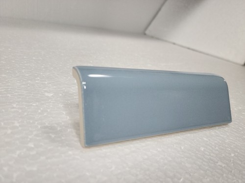 Tappo fango piastrelle ceramica cascata blu Bullnose metropolitana metà secolo moderno - Foto 21 di 24