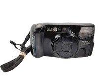 Fujifilm Discovery 975 Zoom 35mm Point  Shoot Film Camera - Black