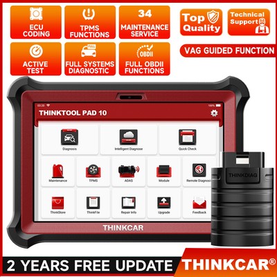 THINKTOOL Pad 10 THINKCAR OBD2 Scanner Car Diagnostic Tool Fit for Porsche BMW