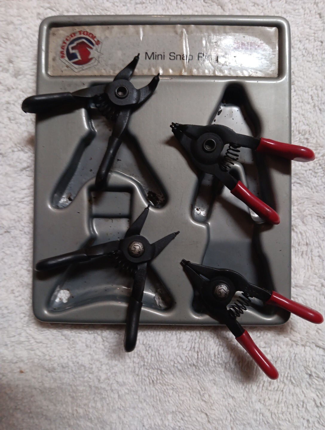 MATCO TOOLS Mini Snap Ring Plier Set eBay