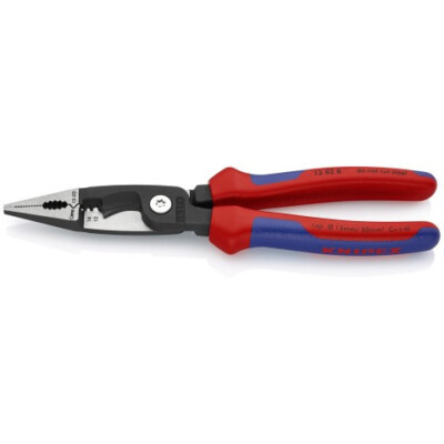 Knipex 13 82 8 SBA,  8'' 6-in-1 Electrical Installation Pliers 12 and 14 AWG
