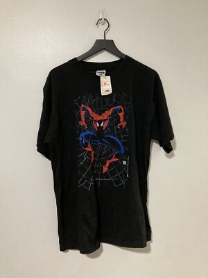 Vintage Spider-Man Shirt Mens Large Marvel Comics 1997 Black Vintage Spider-Man Shirt Mens Large Marvel Comics 1997 Black