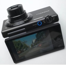 Samsung MV800 Digital Camera 16.1MP 5X Optical Zoom Selfie Flip-out Vlog Black