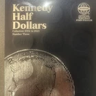 2004-2021  P & D Kennedy Half Dollar Complete Whitman Book Uncirculated Coins