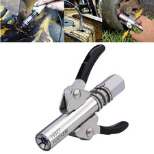 Grease Tool Coupler Quick Lock and Release Double Handle 10000 PSI High Pressure