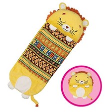 HAPPY NAPPERS PILLOW SLEEPY SACK- COMFY, COZY, SACK W/ PILLOW- LION MED