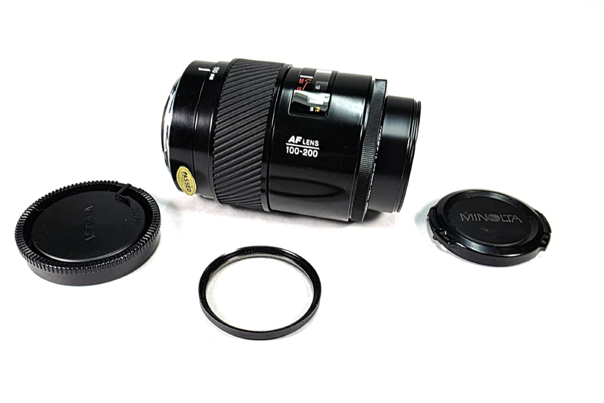 Minolta Maxxum 100-200mm Focal Camera Lenses for sale | eBay