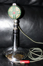 Vintage MCM Lafayette PA-42 Microphone with C...