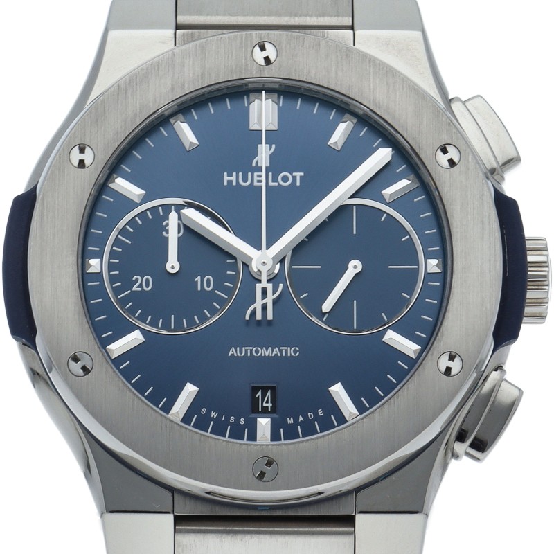 HUBLOT Classic Fusion Chronograph Titanium 42mm Bracelet 540.NX.7170.NX tita...