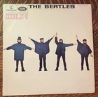 12" LP~ UK PARLOPHONE~ THE BEATLES~ 1965~ HELP!~ MONO~ PMC-1255~YELLOW WRITING