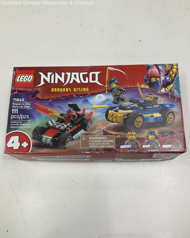 LEGO Ninjago - Rogue Vs. Drix Race Car Duel 71840 - SEALED