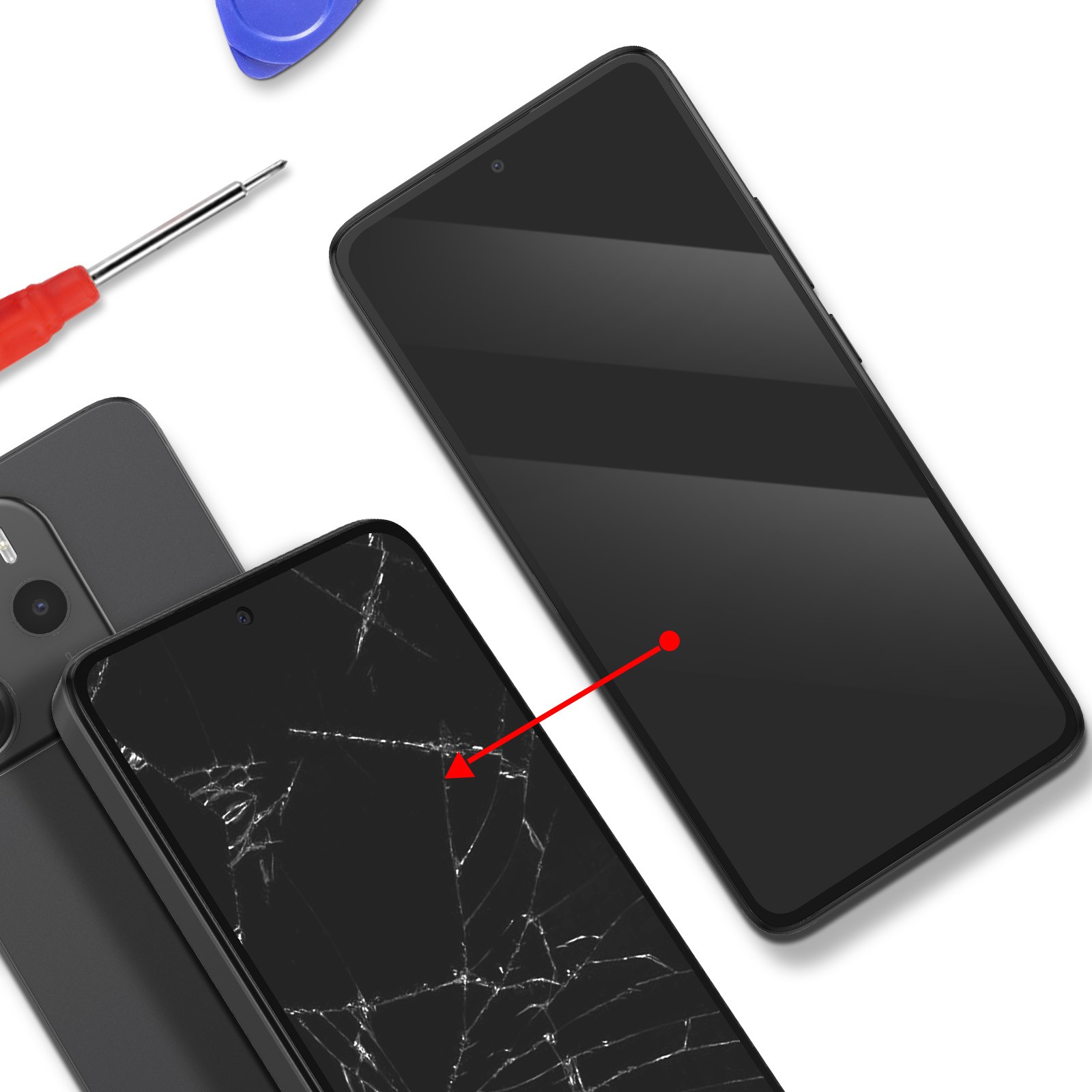 Écran complet LCD pour Redmi Note 14 4G Clappio pièce réparation - 4