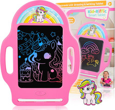 8.5 Inch Magic LCD Writing Tablet for Kids 2-7   Unicorn Rainbow Learning Doodle